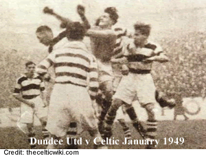 dundee utd v celtic 1949