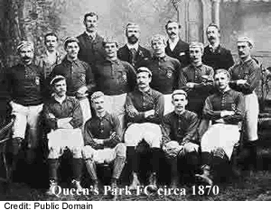 queen's park fc circa 1870