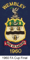 blackburn rovers 1960 fa cup final crest