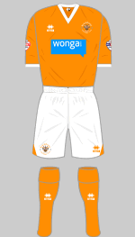 blackpool fc 2013-15 home kit