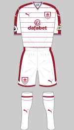 burnley 2017-18 change kit