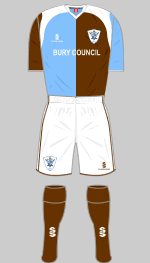 bury 2009-10 home kit