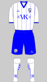 cvhesterfield fc 2011-12 away kit