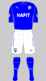 chesterfield fc 2014-15 1st kit