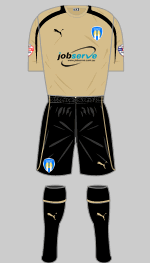 colchester united 2013-14 away kit