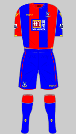 crystal palace 2015-16 kit