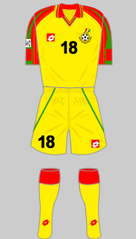 ghana 2003 womens world cup 1st kit