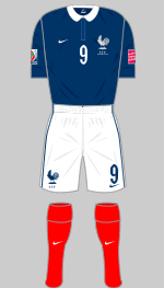 france 2015 women's world cup 1st kit