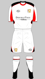 milton keynes dons home kit 2010-11