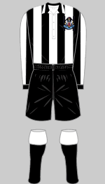 newcastle united 1932 fa cup final kit