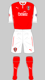 rotherham united 2014-15 1st kit