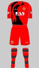 annan athletic 2018-19 change kit