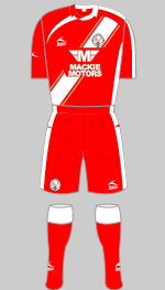 brechin city 2009-10 strip