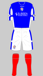 cowdenbeath fc 2013-14 home kit