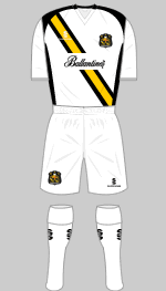 dumbarton fc 2010-11 away kit