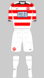 hamilton academical 2011-12 home kit