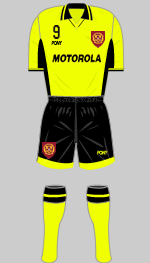 motherwell change kit 1997-98