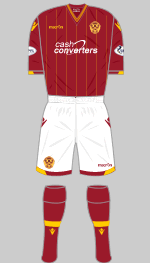 motherwell fc change kit 2015-16