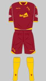 motherwell fc change kit 2018-19