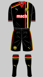 partick thistle fc away kit 2011-12