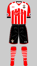 southampton 2016-17 1st kit