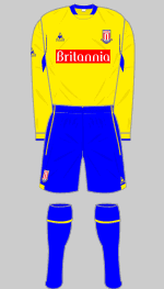 stoke city 2008-09 away kit