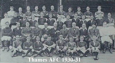 thames afc 1930-31