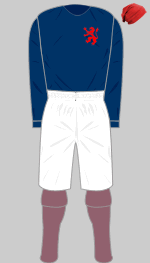 scotland 1876 kit worn by TC Highet