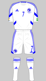 bosnia & hercegovina 2014 world cup change kit